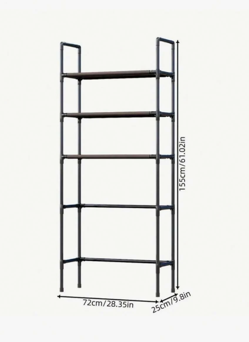 ✨ ShelfMax Laundry – Aprovecha Cada Centímetro con Estilo