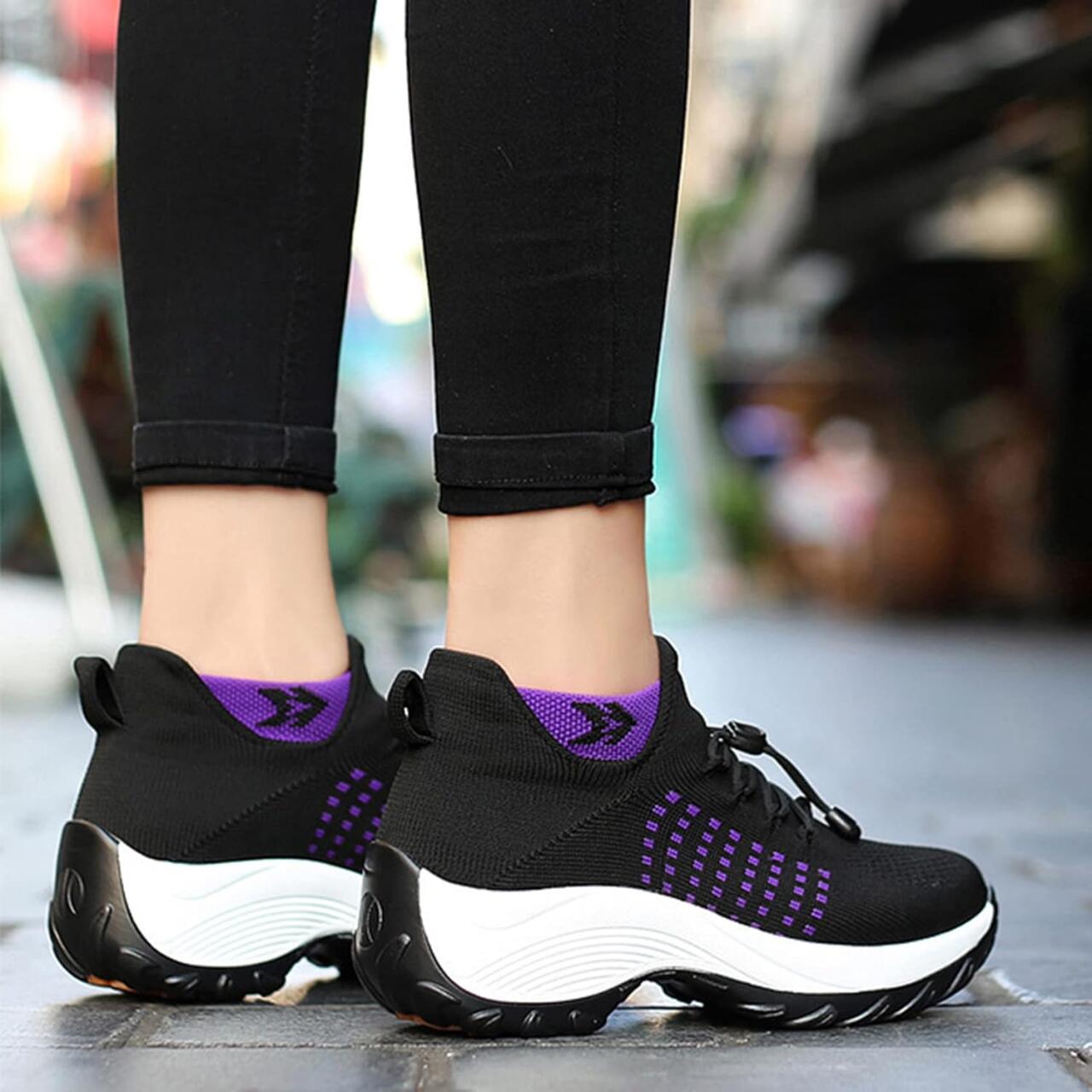 Zapatillas Deportivas para Mujer con Suela de Aire y Soporte Ergonómico