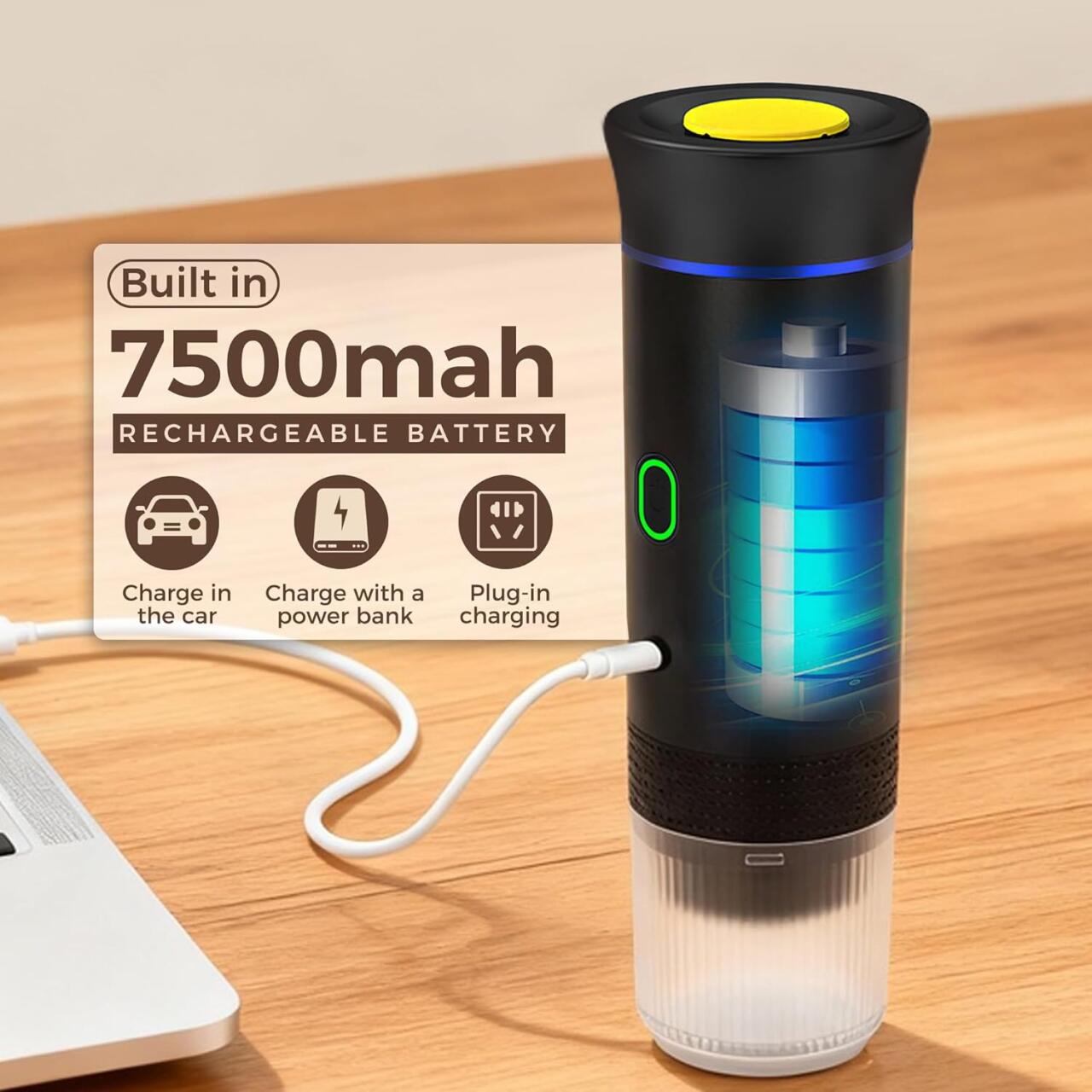 🚀 CoffeeNow Pro 3 en 1 – Espresso Instantáneo, Vida Imparable