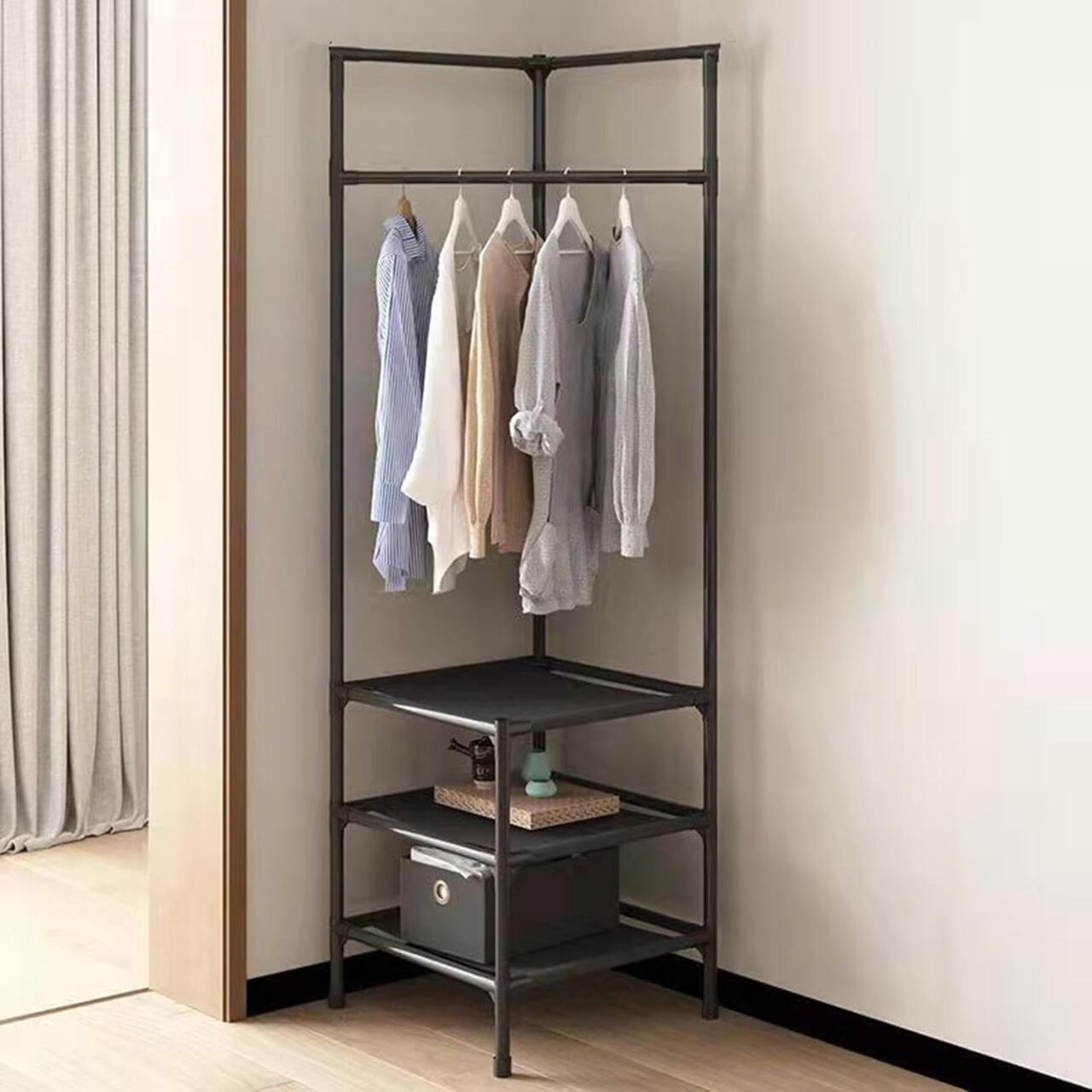 StyleCorner Rack – Convierte esquinas vacías en espacios útiles y elegantes.