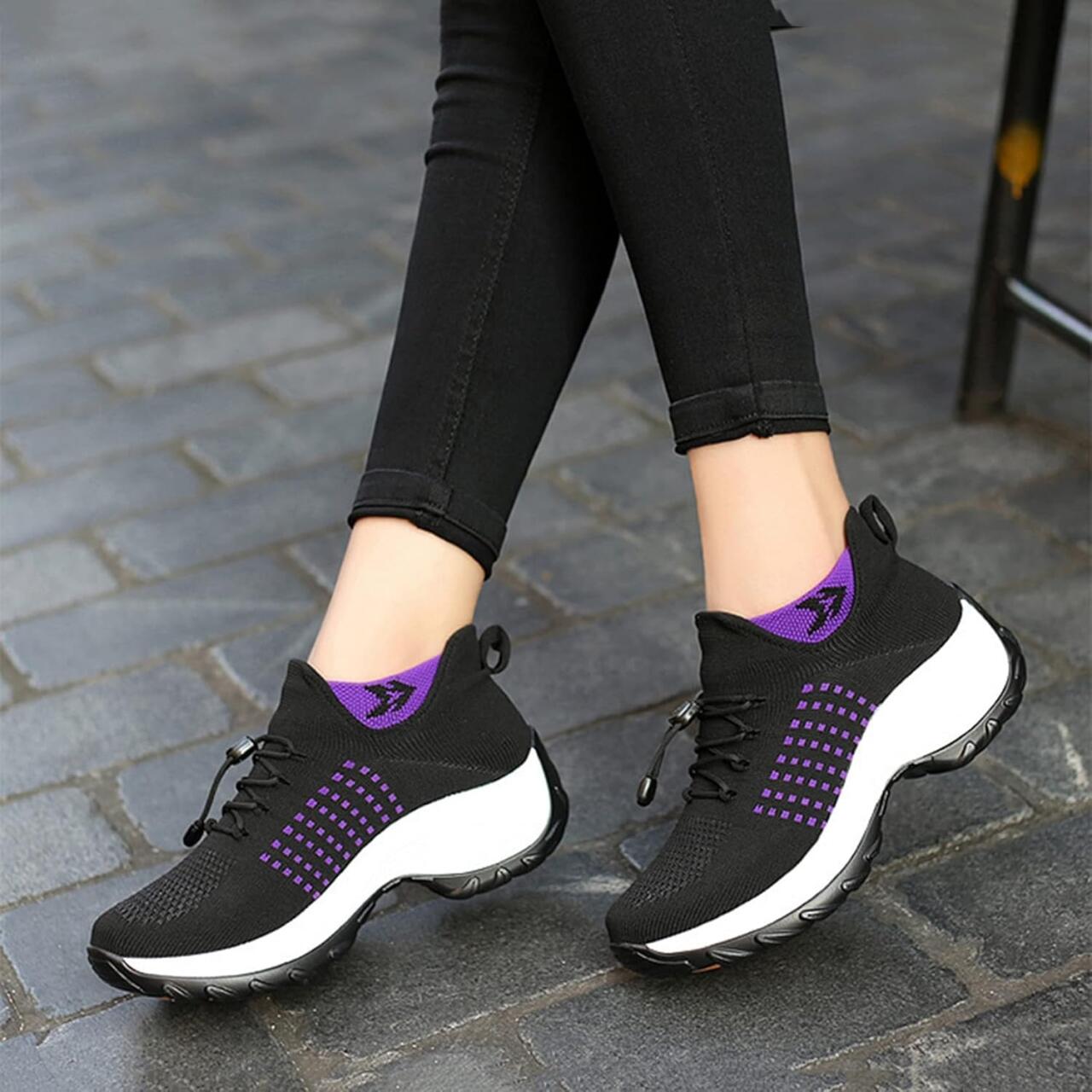 Zapatillas Deportivas para Mujer con Suela de Aire y Soporte Ergonómico